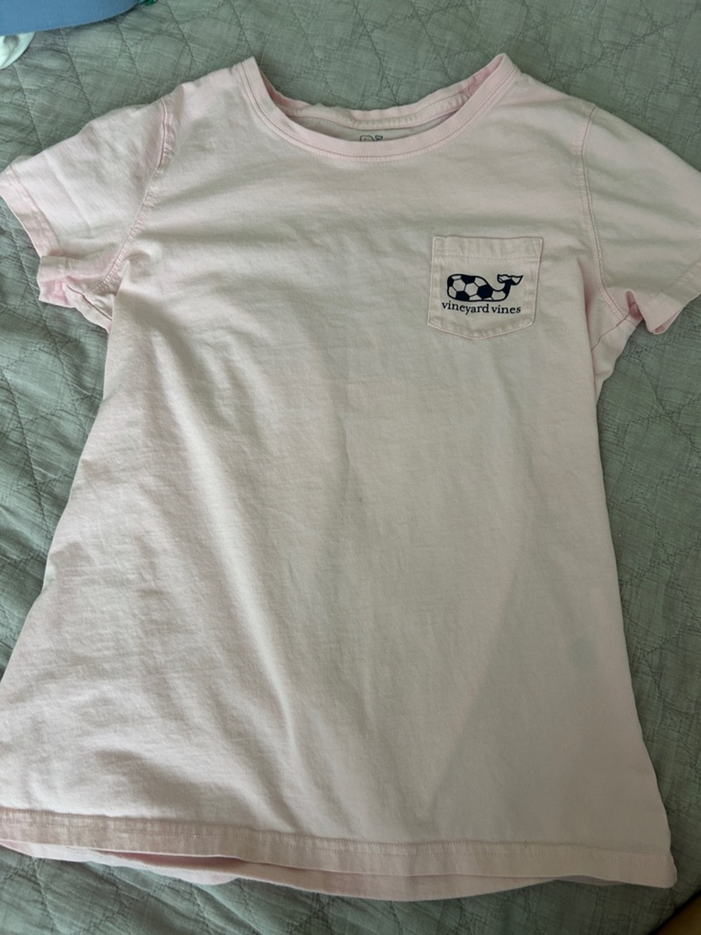 Vineyard Vines Light Pink women Short-Sleeve Pocket Tee